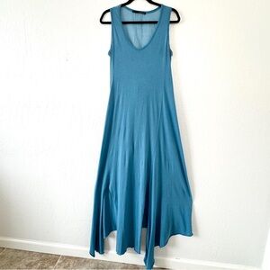 ANNARITA N Sleeveless Blue Maxi Dress size 8